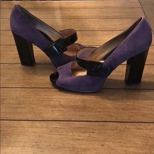 Michael Kors peep toe Mary Janes